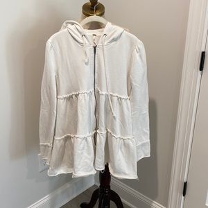 free people trapeze zip up